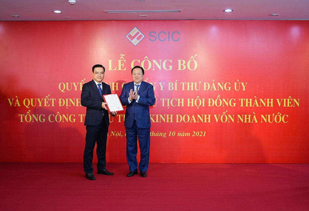 Công bố quyết định bổ nhiệm ông Nguyễn Chí Thành làm Chủ tịch Hội đồng thành viên SCIC