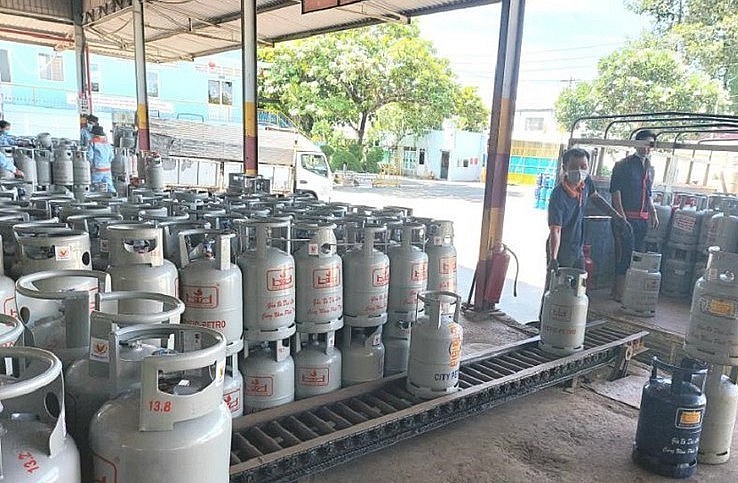Giá gas giảm mạnh sau 6 lần tăng liên tiếp