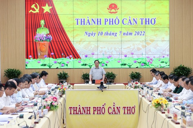 Thủ tướng: Đưa Cần Thơ phát triển đột phá, xứng tầm trung tâm động lực vùng ĐBSCL