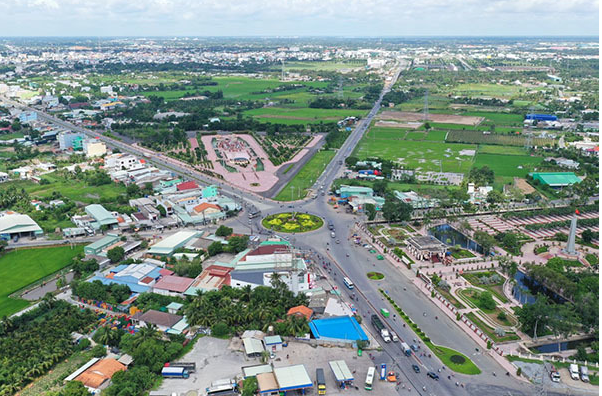 Cú huých kinh tế hạ tầng nâng tầm bất động sản Cần Đước