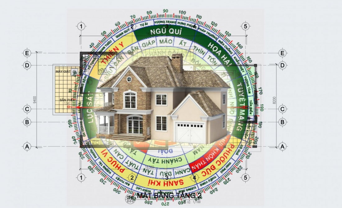 Cách xác định hướng Đông Tây Nam Bắc cho nhà đất
