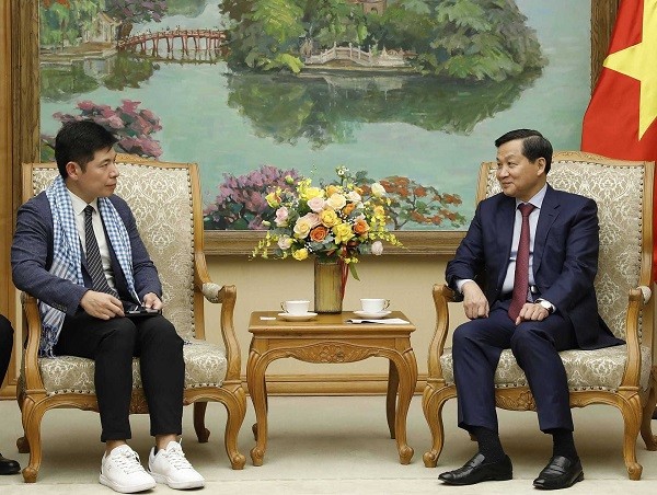 Phó Thủ tướng Lê Minh Khái tiếp Tổng Giám đốc kiêm đồng sáng lập Tập đoàn Grab