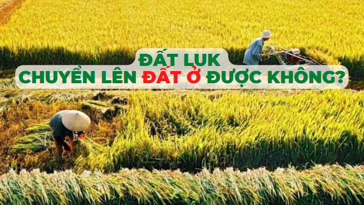 Đất LUK là gì, có chuyển lên đất ở được không?