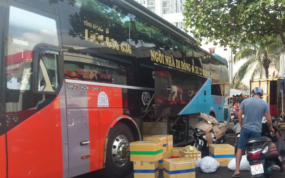 Hàng hóa ký gửi trên xe khách phải có 6 thông tin