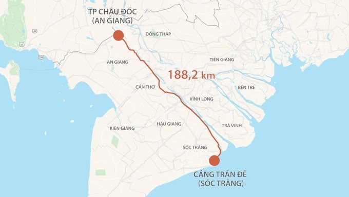 Sóc Trăng: Bàn phương án điều chỉnh hướng tuyến cao tốc Châu Đốc – Cần Thơ – Sóc Trăng