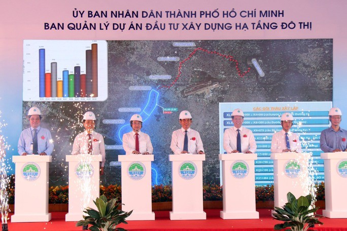 TP.HCM khởi công dự án 8.200 tỉ đồng kết nối Long An, Bình Dương và Đồng Nai