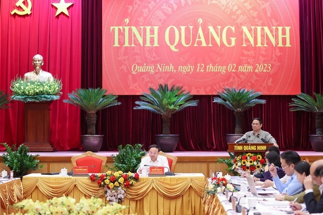 Kết luận của Thủ tướng Chính phủ Phạm Minh Chính tại buổi làm việc với lãnh đạo tỉnh Quảng Ninh