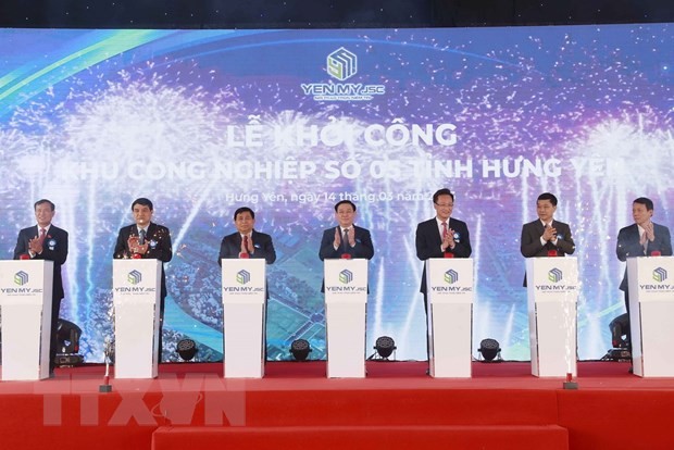 Chủ tịch Quốc hội: Hưng Yên tận dụng dư địa phát triển công nghiệp
