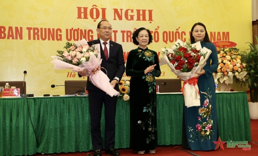 Ủy ban Trung ương Mặt trận Tổ quốc Việt Nam có Phó chủ tịch - Tổng Thư ký mới