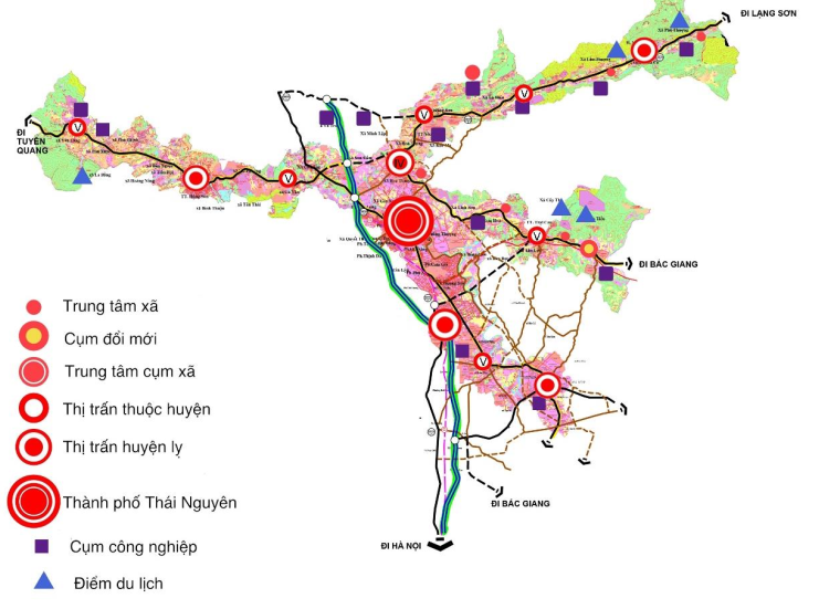 Quy hoạch Thái Nguyên năm 2030: 6.000ha đất công nghiệp và 13 sân golf