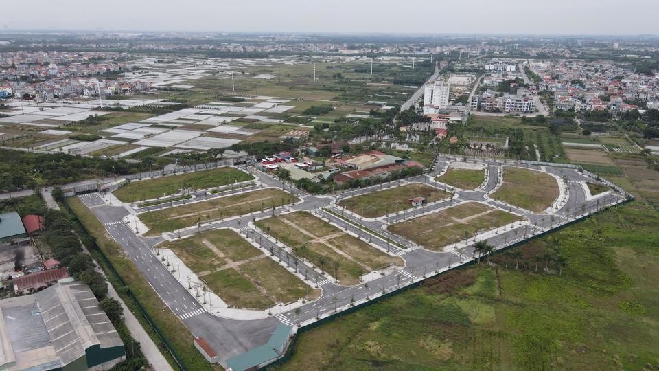 Hà Nội: Giá khởi điểm đấu giá khu đất xây nhà liền kề, biệt thự ở Hoài Đức hơn 60 triệu đồng/m2