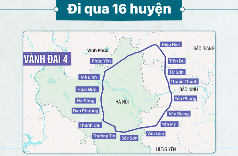 Ấn định thời gian khởi công Vành đai 4 – Vùng Thủ đô