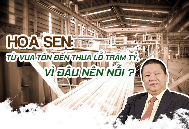 Vừa sản xuất vừa bán lẻ, “vua tôn” Hoa Sen lỗ gần 7 tỷ mỗi ngày
