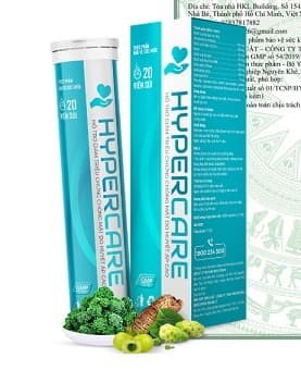 Sản phẩm bảo vệ sức khoẻ Hypercare quảng cáo gây hiểu lầm như thuốc chữa bệnh