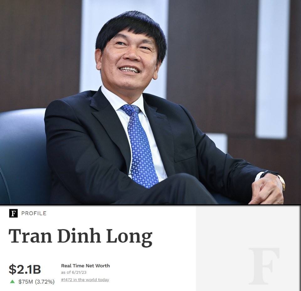 Tài sản của tỷ phú Trần Đình Long tăng thêm bao nhiêu sau khi cổ phiếu “quốc dân” lên đỉnh 12 tháng?