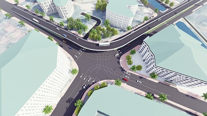 Khánh thành cầu vượt tại nút giao Chùa Bộc - Phạm Ngọc Thạch