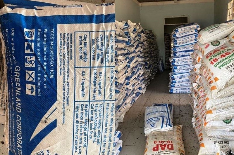 Đắk Nông bắt giữ gần 80 tấn phân bón giả