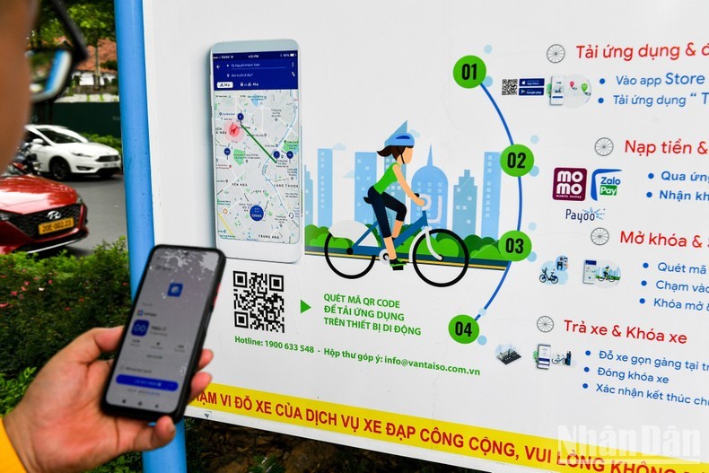 Dự án xe đạp công cộng của Hà Nội bao giờ hoạt động?