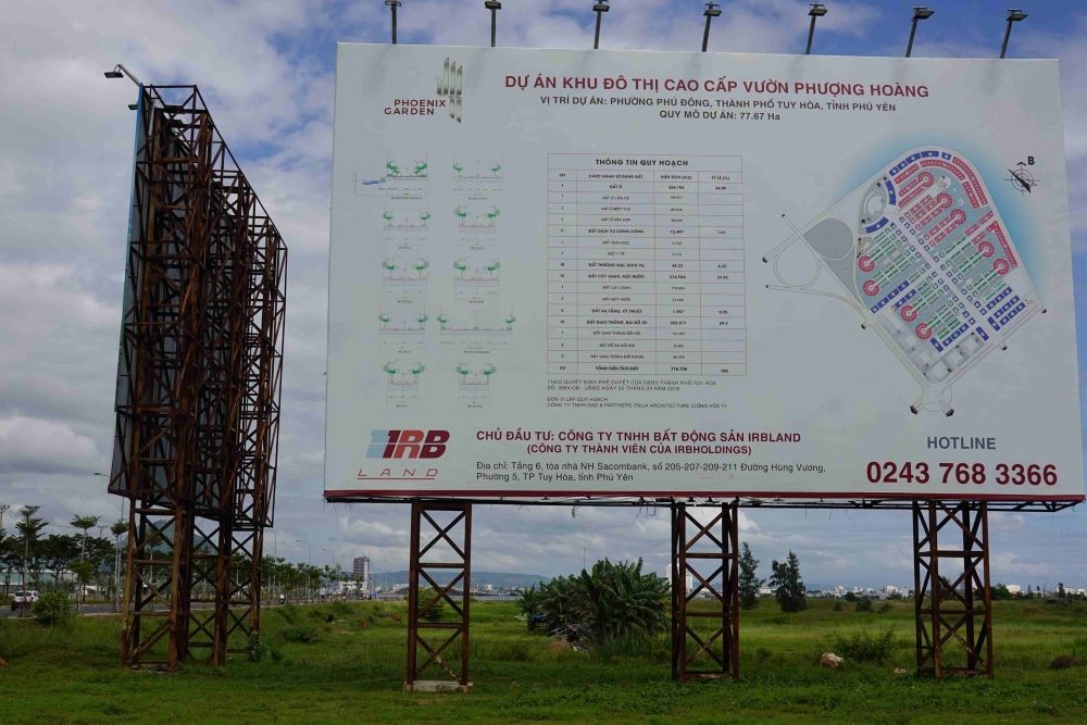 Phú Yên chấm dứt hiệu lực thực hiện điều chỉnh quy hoạch dự án Khu đô thị cao cấp Vườn Phượng Hoàng