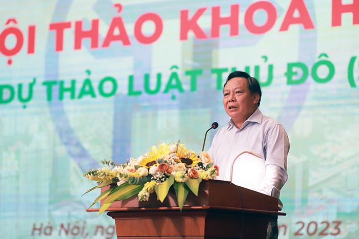 Hội thảo "Góp ý Dự thảo Luật Thủ đô (sửa đổi)": Ghi nhận nhiều ý kiến tâm huyết, trí tuệ, trách nhiệm
