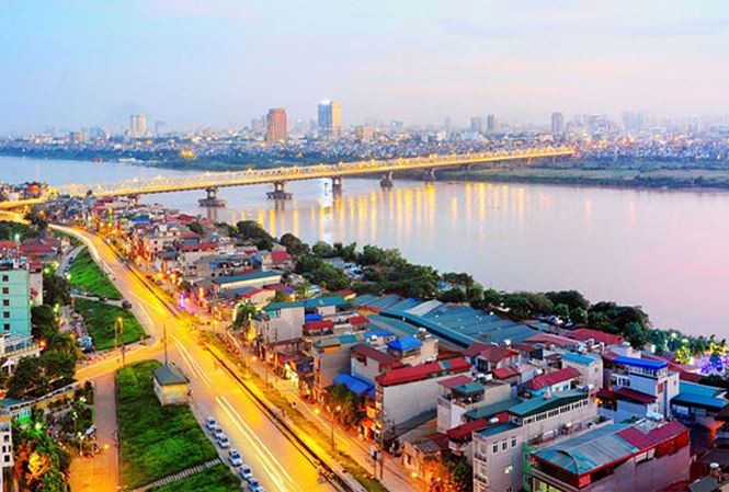 Quy hoạch sông Hồng thành sông nằm giữa đô thị phía Bắc - Nam Hà Nội