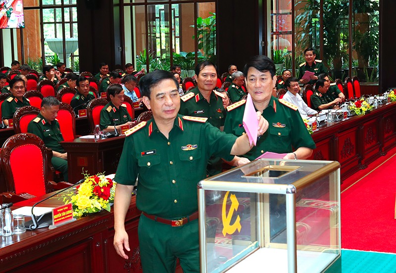 Hội nghị cán bộ chủ chốt toàn quân giới thiệu nhân sự quy hoạch Ban Chấp hành Trung ương Đảng khóa XIV