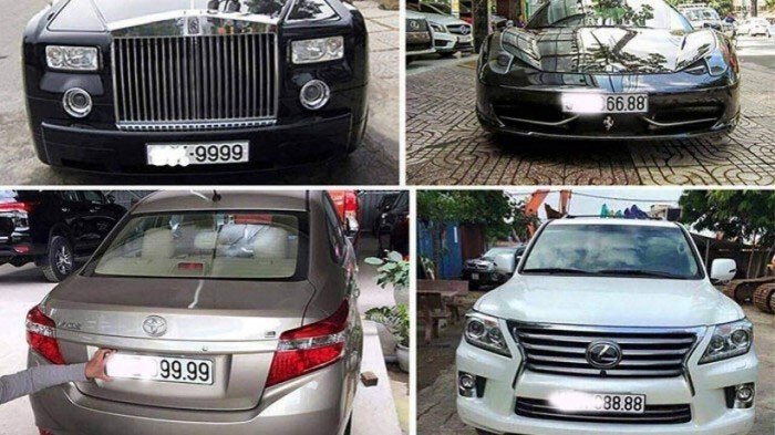 Tổ chức, cá nhân có thể sử dụng biển số trúng đấu giá để gắn cho xe đã có biển trước đó?