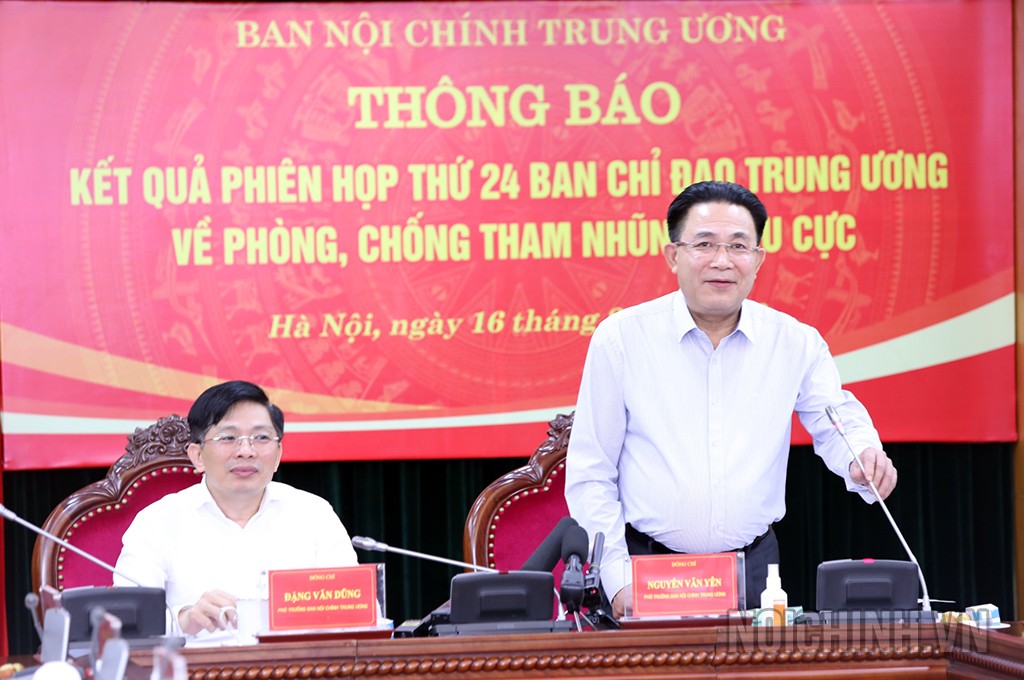 Lãnh đạo Ban Nội chính Trung ương nói về "chùm án" Việt Á