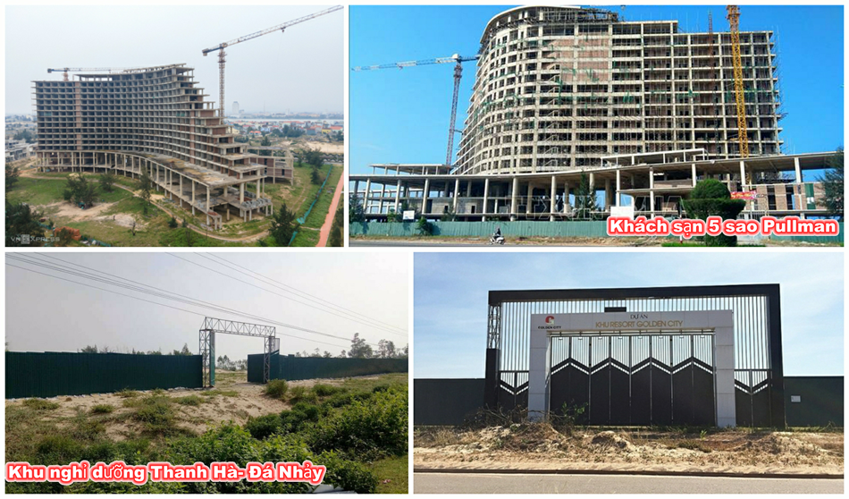 Công khai 12 dự án nghỉ dưỡng, khách sạn chậm tiến độ, dừng thi công tại Quảng Bình
