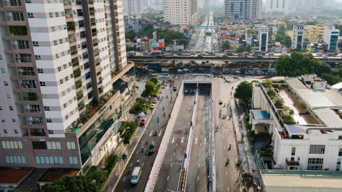 Hà Nội sắp xây hầm chui 700 tỉ đồng tại nút giao dẫn lên cầu Vĩnh Tuy