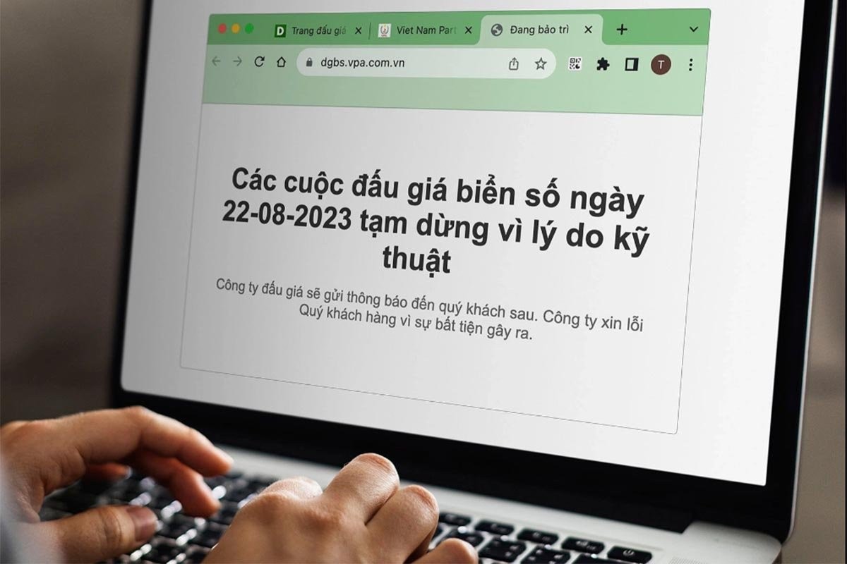 Hệ thống đấu giá biển số lỗi, tiền cọc và quyền lợi người tham gia được giải quyết như thế nào?