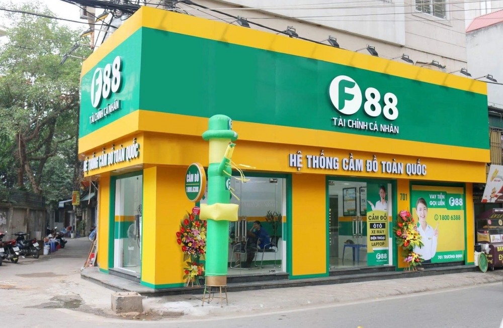 Chuỗi cầm đồ F88 báo lỗ kỷ lục 2 tỷ đồng mỗi ngày