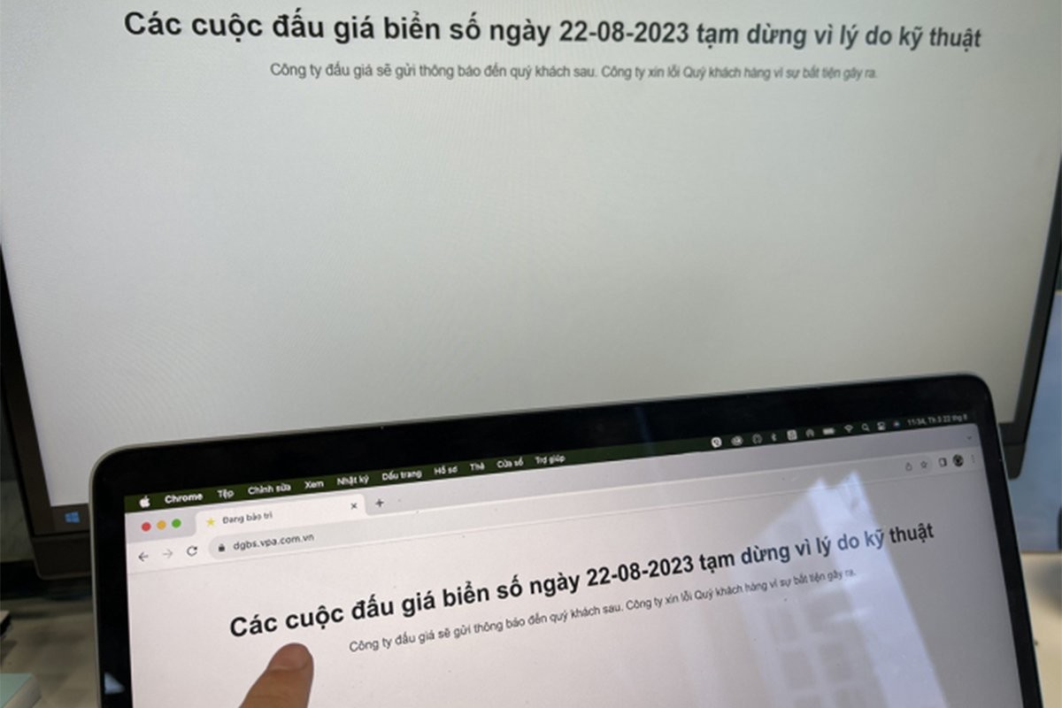 Đấu giá biển số - Nhiều người chờ hoàn cọc sau vụ lỗi hệ thống