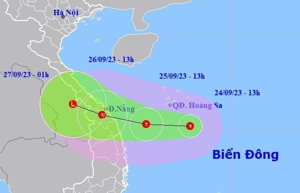 Tin áp thấp nhiệt đới trên Biển Đông; cảnh báo mưa lớn, lũ quét, sạt lở đất