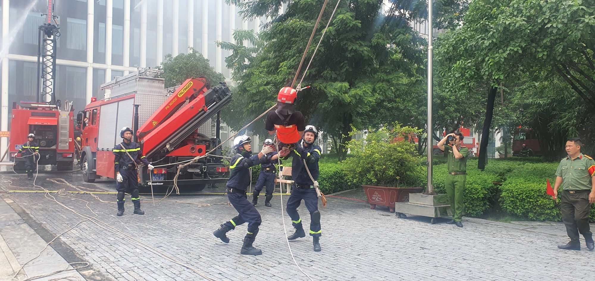 Diễn tập phương án chữa cháy và cứu nạn, cứu hộ