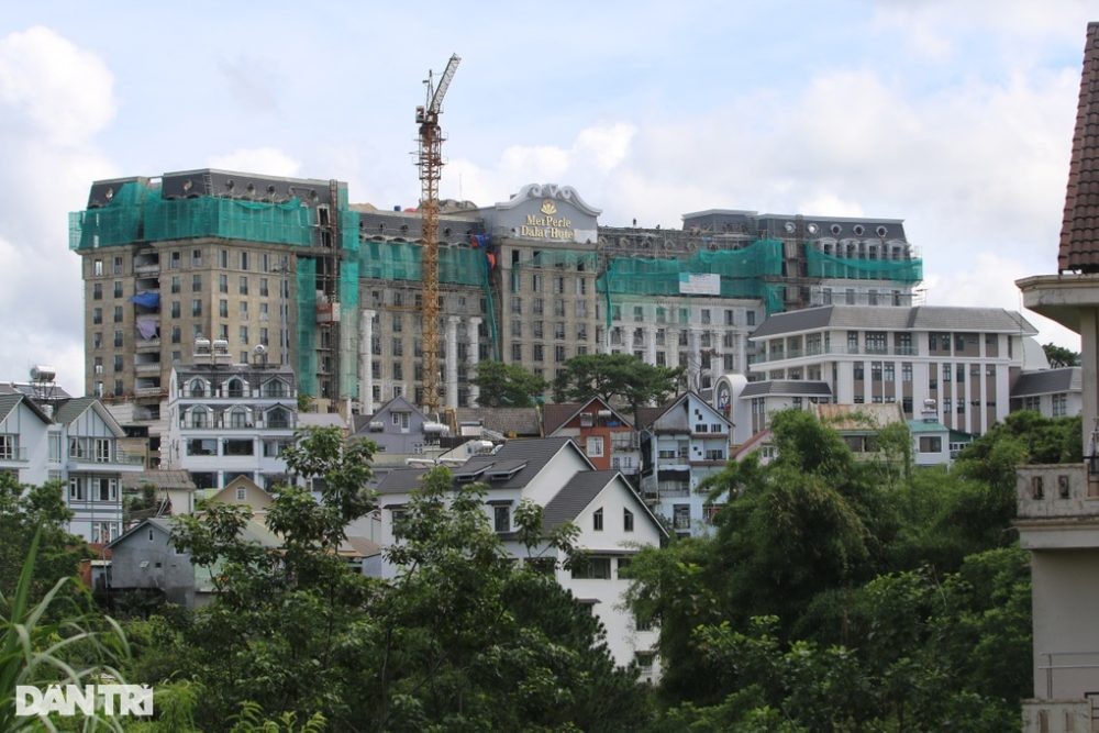 Khách sạn lớn nhất Đà Lạt xây vượt phép hơn 4.400m2