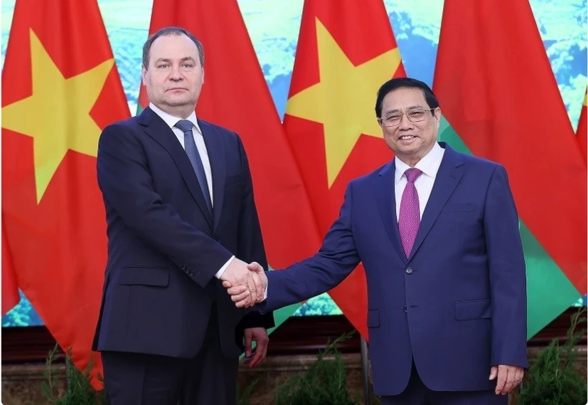 Việt Nam coi trọng việc tăng cường quan hệ hữu nghị, hợp tác với Belarus