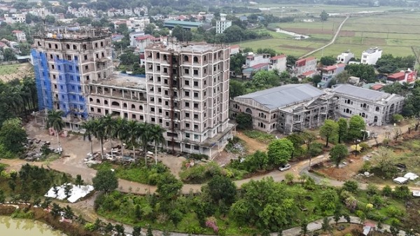 Xây dựng không phép, chủ một khu sinh thái tại Hà Nội bị xử phạt