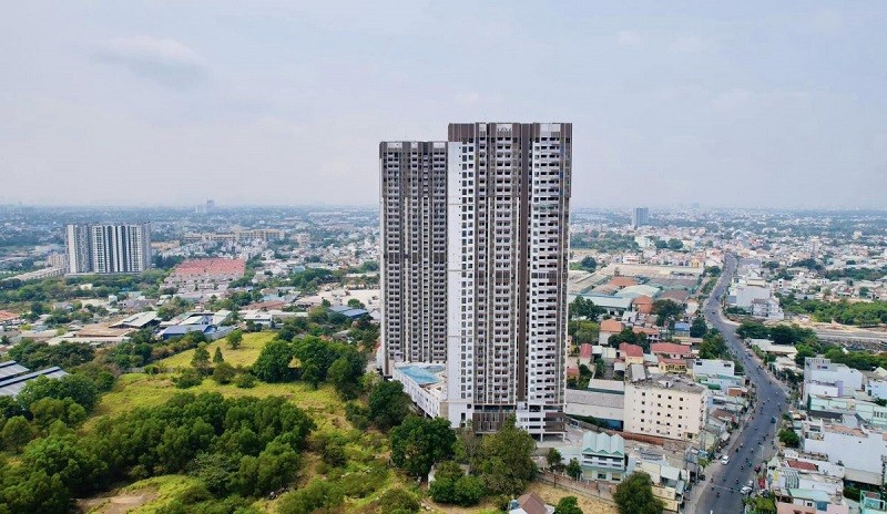 Quy mô dự án chung cư chưa nghiệm thu đã đưa dân vào ở, vừa bị xử phạt ở Bình Dương
