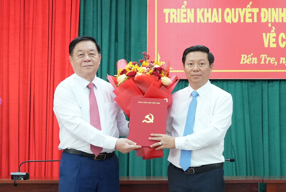 Ban Bí thư chỉ định nhân sự Phó Bí thư Tỉnh ủy