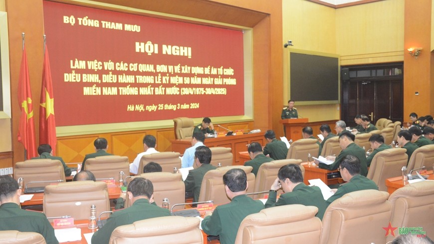 Sẽ tổ chức diễu binh, diễu hành kỷ niệm 50 năm Giải phóng miền Nam thống nhất đất nước