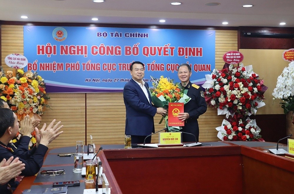 Bổ nhiệm Phó Tổng cục trưởng Tổng cục Hải quan