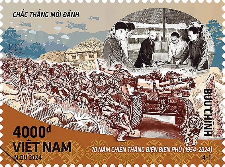 Khám phá ý nghĩa đằng sau bộ tem đặc biệt kỷ niệm 70 năm Chiến thắng Điện Biên Phủ