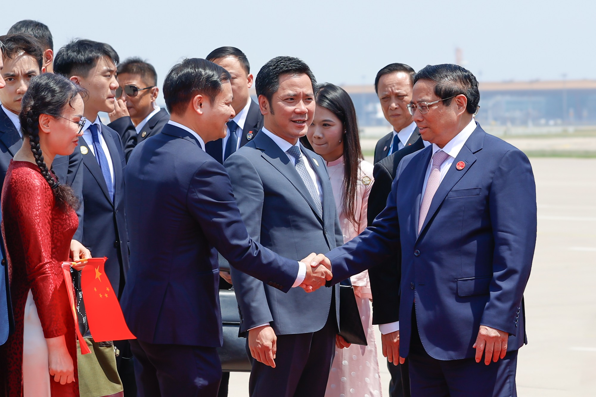 Thủ tướng Phạm Minh Chính tới Bắc Kinh, Trung Quốc
