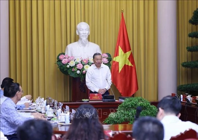 Chủ tịch nước Tô Lâm chủ trì họp Ban Chỉ đạo cải cách tư pháp Trung ương