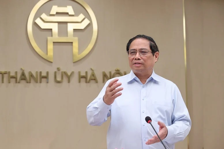 Thủ tướng Phạm Minh Chính: Tập trung nguồn lực phát triển Thủ đô Hà Nội "Văn hiến - Văn minh - Hiện đại"