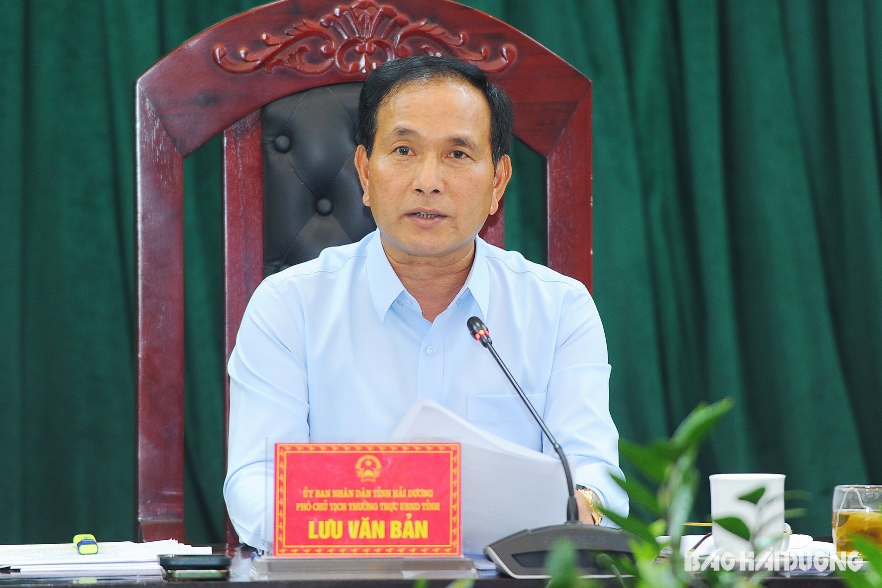 Ông Lưu Văn Bản được giao Quyền Chủ tịch UBND tỉnh Hải Dương