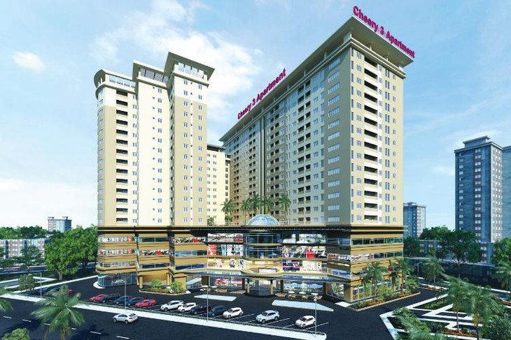Ngân hàng rao bán loạt khoản nợ thế chấp bằng căn hộ Cherry Apartment
