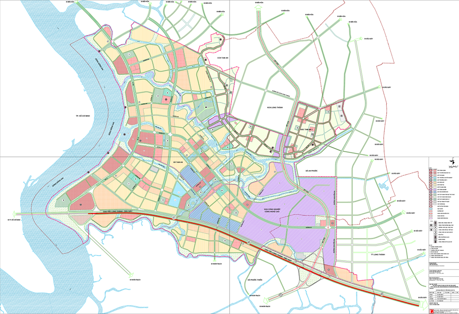 Quy hoạch khu đô thị 2.100ha cách sân bay Long Thành 20km