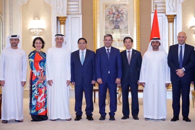 Thủ tướng Chính phủ kêu gọi 4 tập đoàn hàng đầu UAE đầu tư vào lĩnh vực chiến lược của Việt Nam